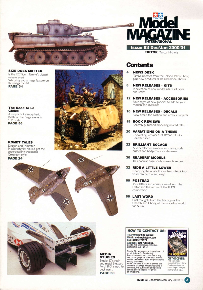 Tamiya Model Magazine 083 (2000-12)